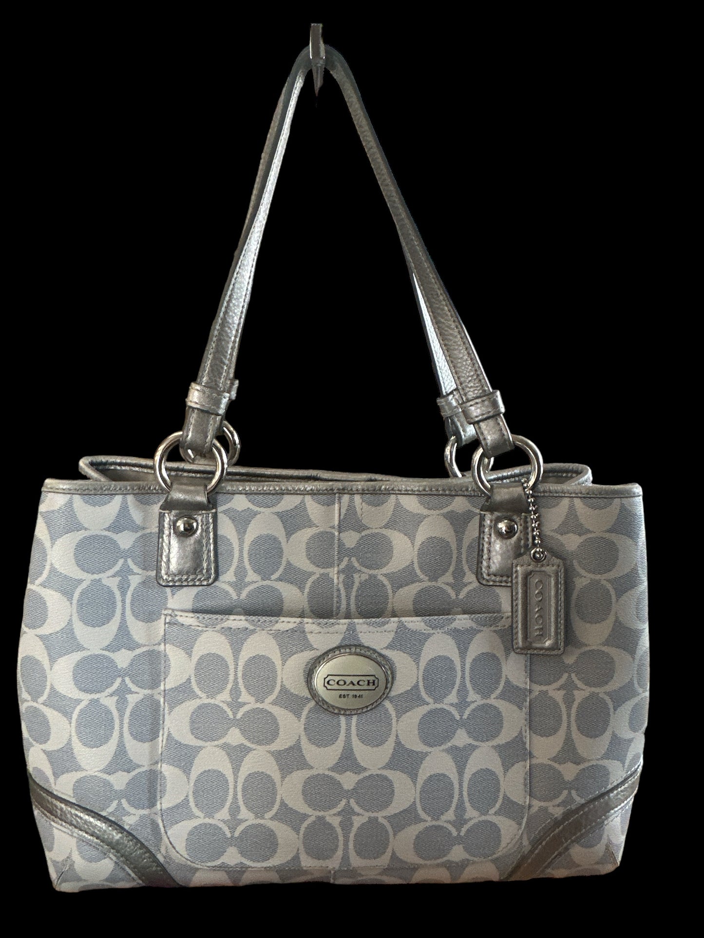 Coach Signature Heritage Shoulder Bag