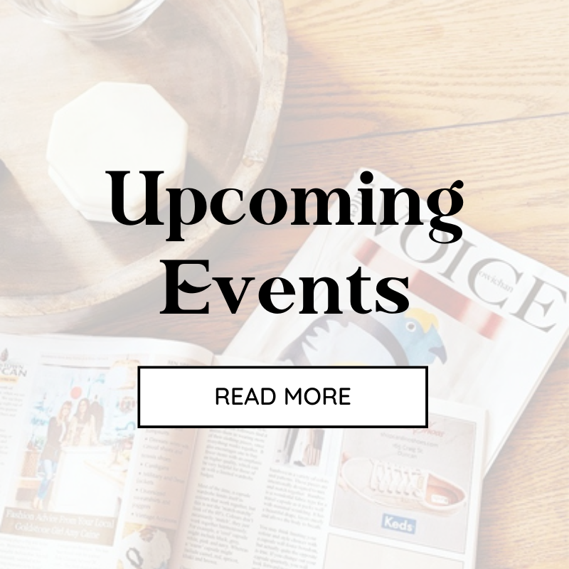 Link to upcoming events Page